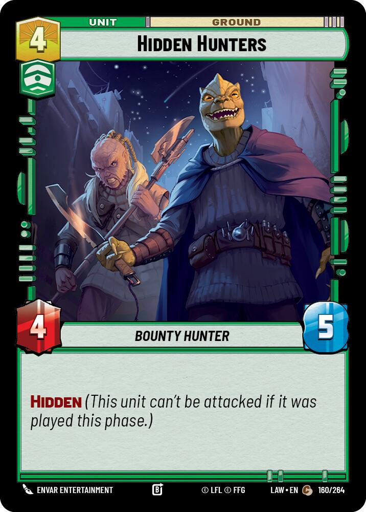 Hidden Hunters (160/264) (160/264) [A Lawless Time] | Cards and Coasters CA