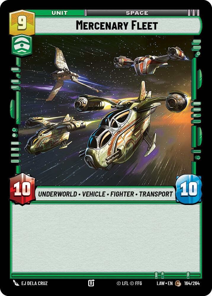 Mercenary Fleet (164/264) (164/264) [A Lawless Time] | Cards and Coasters CA