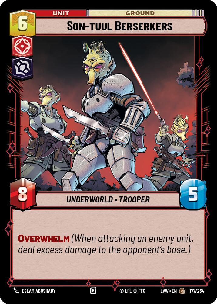 Son-tuul Berserkers (177/264) (177/264) [A Lawless Time] | Cards and Coasters CA