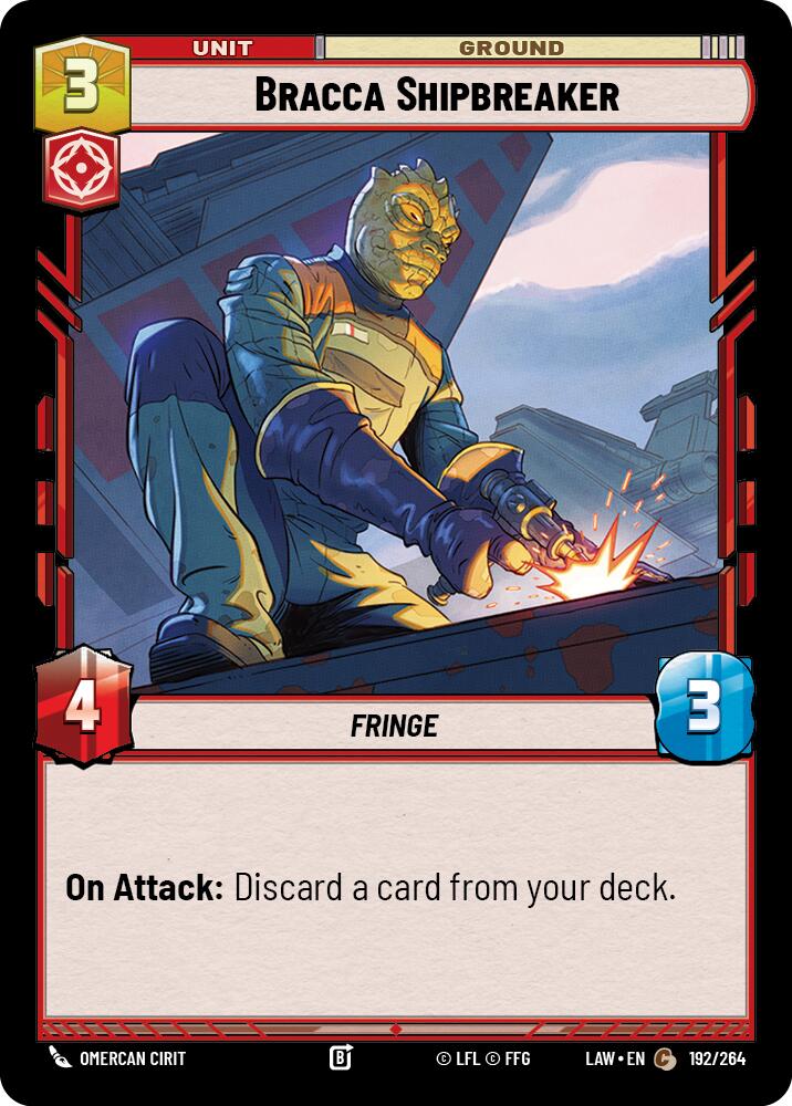 Bracca Shipbreaker (192/264) (192/264) [A Lawless Time] | Cards and Coasters CA