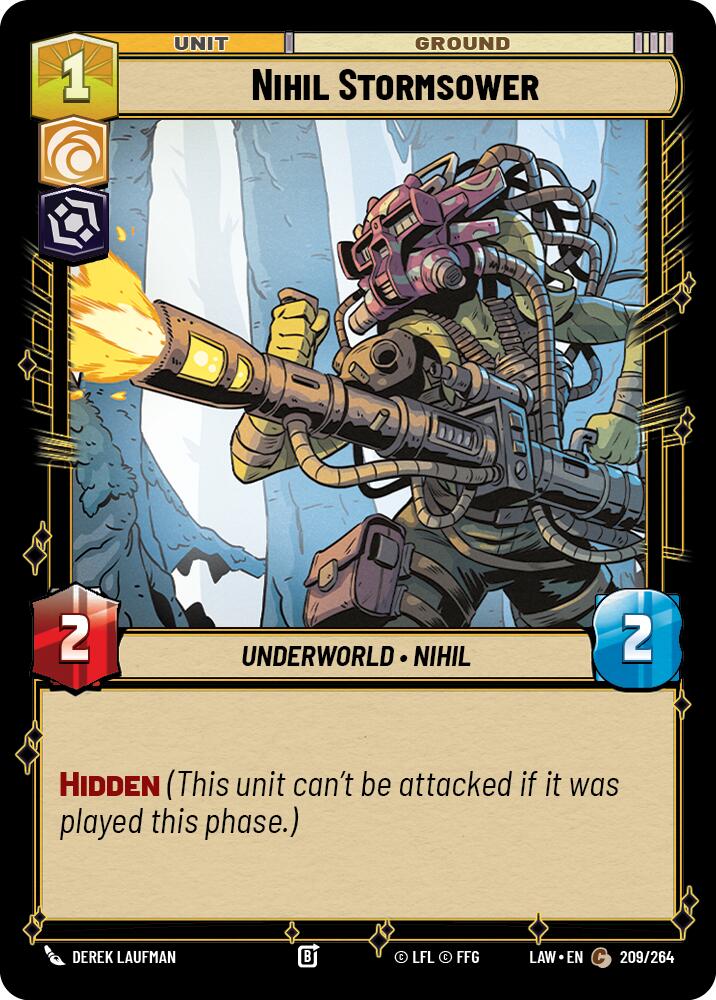 Nihil Stormsower (209/264) (209/264) [A Lawless Time] | Cards and Coasters CA