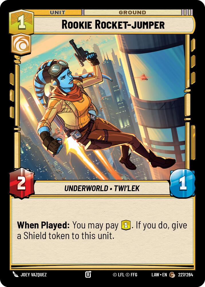 Rookie Rocket-Jumper (227/264) (227/264) [A Lawless Time] | Cards and Coasters CA