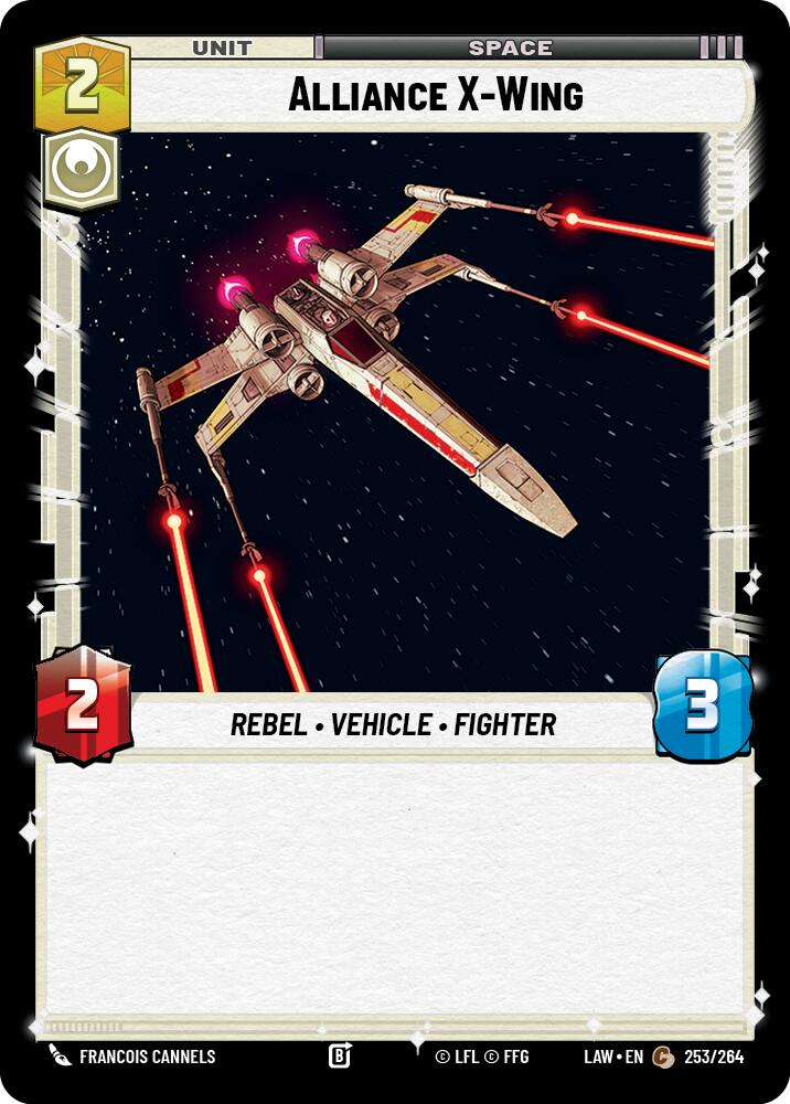 Alliance X-Wing (253/264) (253/264) [A Lawless Time] | Cards and Coasters CA
