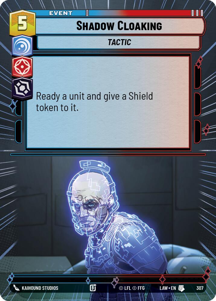 Shadow Cloaking (307) (Hyperspace) (307) [A Lawless Time] | Cards and Coasters CA