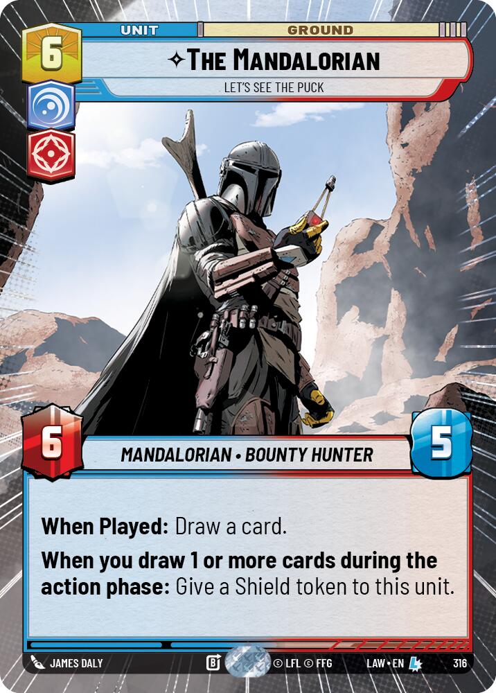The Mandalorian - Let's See The Puck (316) (Hyperspace) (316) [A Lawless Time] | Cards and Coasters CA