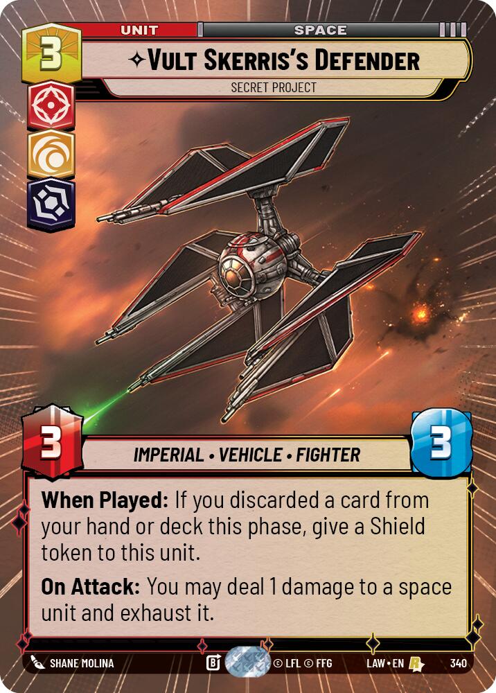 Vigilant Scouts (384) (Hyperspace) (384) [A Lawless Time] | Cards and Coasters CA