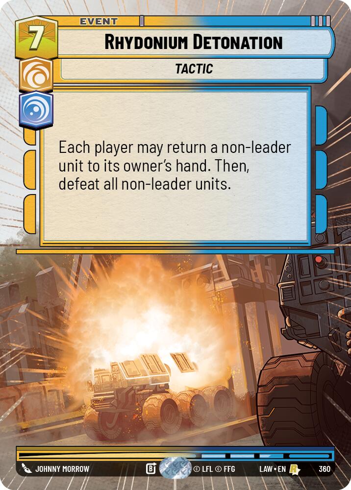 Rhydonium Detonation (360) (Hyperspace) (360) [A Lawless Time] | Cards and Coasters CA