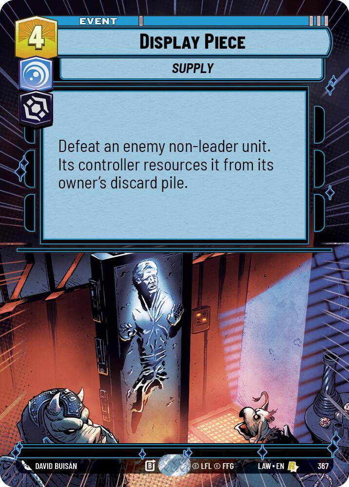Display Piece (367) (Hyperspace) (367) [A Lawless Time] | Cards and Coasters CA