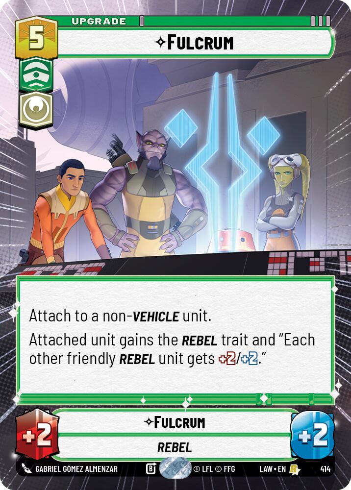 Fulcrum (414) (Hyperspace) (414) [A Lawless Time] | Cards and Coasters CA