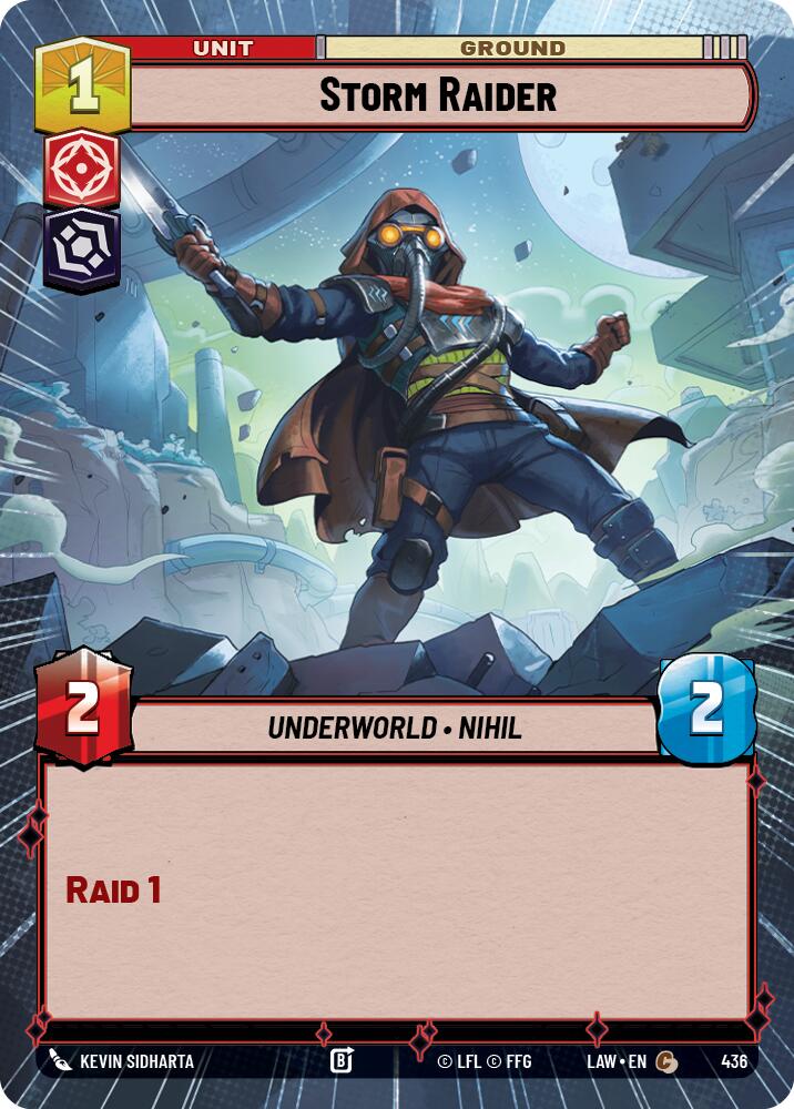 Storm Raider (436) (Hyperspace) (436) [A Lawless Time] | Cards and Coasters CA