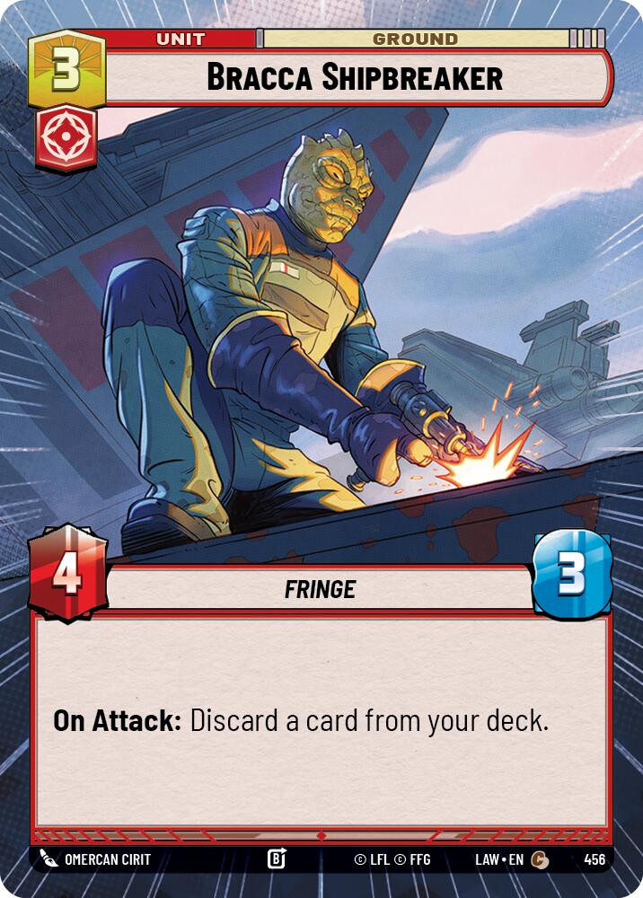 Bracca Shipbreaker (456) (Hyperspace) (456) [A Lawless Time] | Cards and Coasters CA