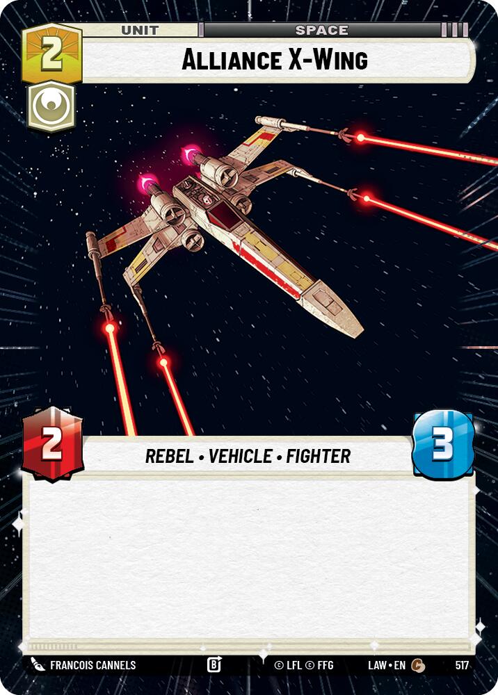 Alliance X-Wing (517) (Hyperspace) (517) [A Lawless Time] | Cards and Coasters CA