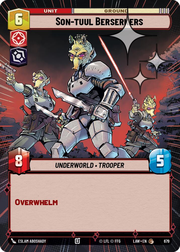 Son-tuul Berserkers (679) (Hyperspace Foil) (679) [A Lawless Time] | Cards and Coasters CA
