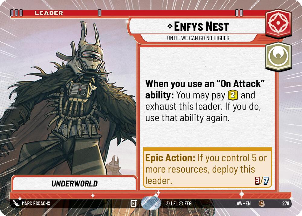 Enfys Nest - Until We Can Go No Higher (Hyperspace) (278) (278) [A Lawless Time] | Cards and Coasters CA