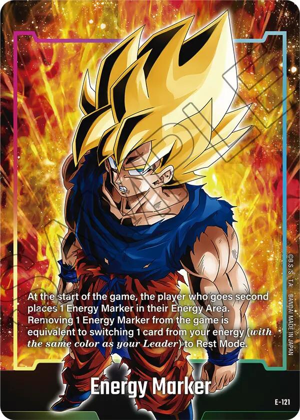 Energy Marker (E-121) [Fusion World Energy Markers] | Cards and Coasters CA