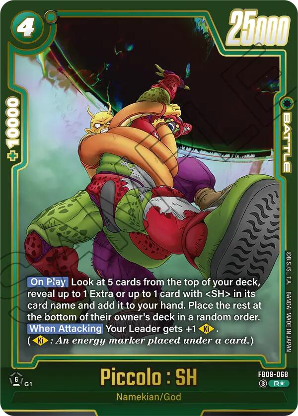 Piccolo : SH (FB09-068) (Alternate Art) [Dual Evolution] | Cards and Coasters CA