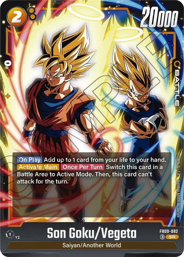 Son Goku/Vegeta [Dual Evolution] | Cards and Coasters CA