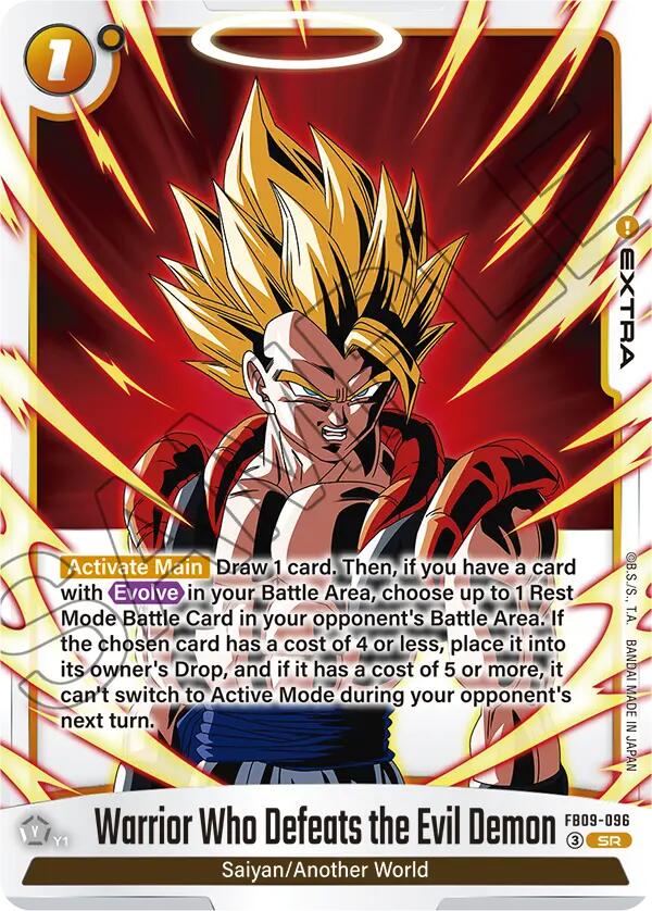 Warrior Who Defeats the Evil Demon [Dual Evolution] | Cards and Coasters CA