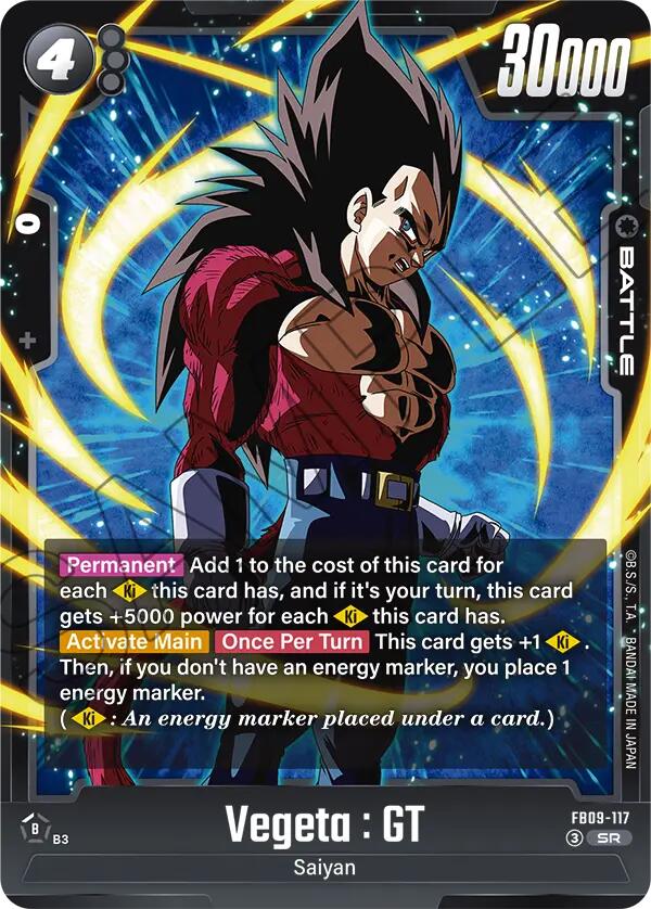 Vegeta : GT (FB09-117) [Dual Evolution] | Cards and Coasters CA
