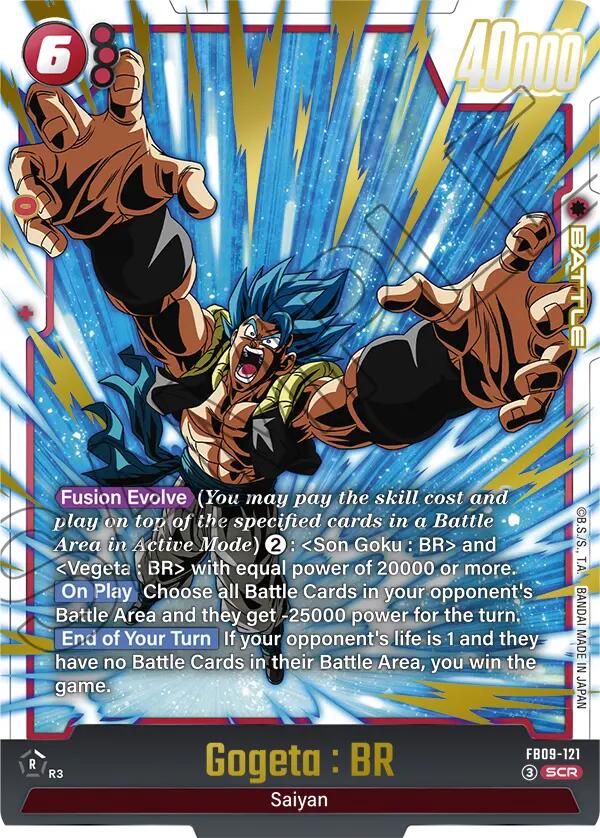 Gogeta : BR (FB09-121) [Dual Evolution] | Cards and Coasters CA