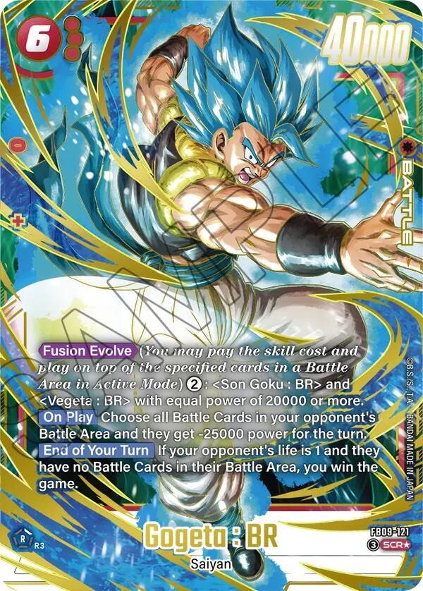 Gogeta : BR (FB09-121) (Alternate Art) [Dual Evolution] | Cards and Coasters CA