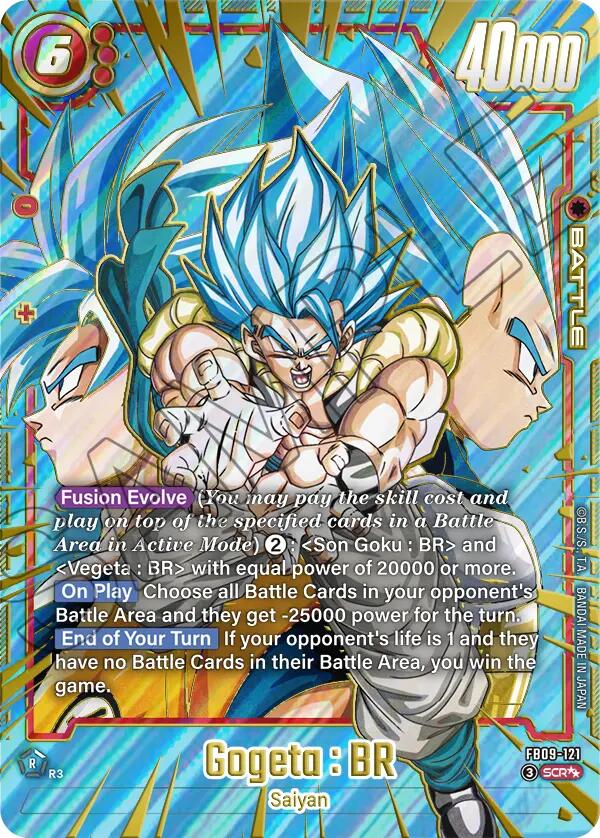 Gogeta : BR (FB09-121) (Super Alternate Art) [Dual Evolution] | Cards and Coasters CA