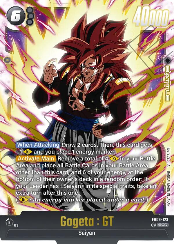 Gogeta : GT (FB09-123) [Dual Evolution] | Cards and Coasters CA