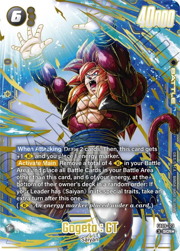 Gogeta : GT (FB09-123) (Alternate Art) [Dual Evolution] | Cards and Coasters CA