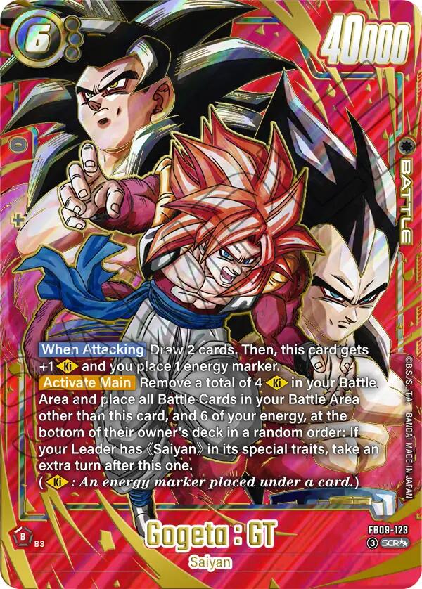 Gogeta : GT (FB09-123) (Super Alternate Art) [Dual Evolution] | Cards and Coasters CA