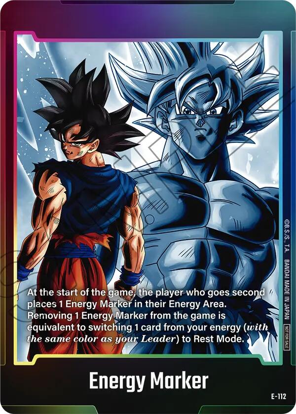 Energy Marker (E-112) [Fusion World Energy Markers] | Cards and Coasters CA