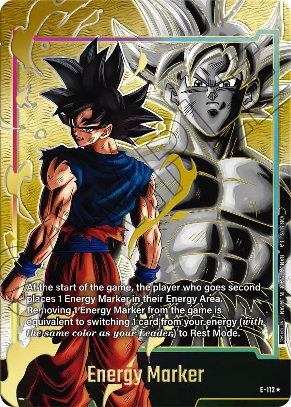 Energy Marker (E-112) (Gold) [Fusion World Energy Markers] | Cards and Coasters CA