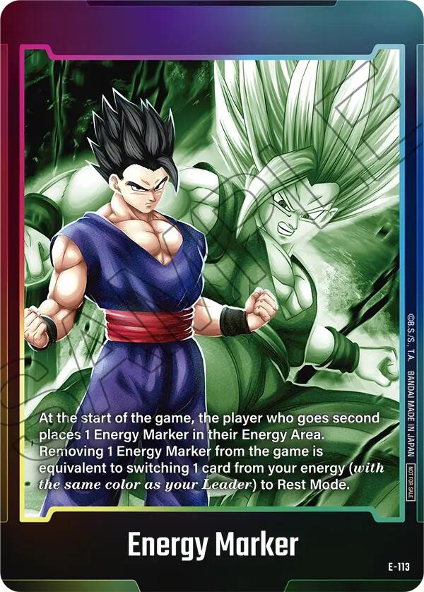Energy Marker (E-113) [Fusion World Energy Markers] | Cards and Coasters CA