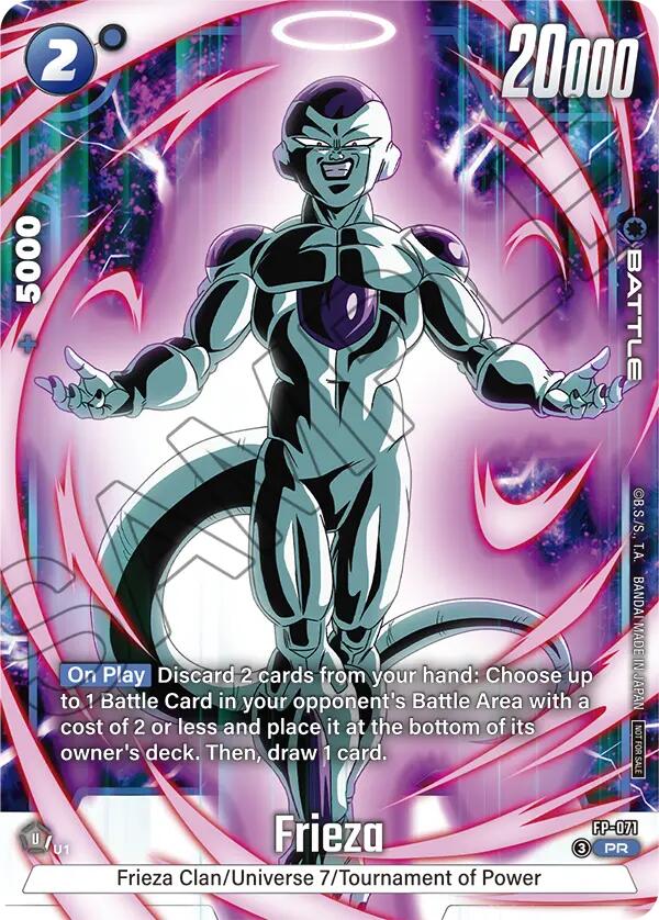 Frieza (FP-071) (Tournament Pack 10) [Fusion World Tournament Cards] | Cards and Coasters CA