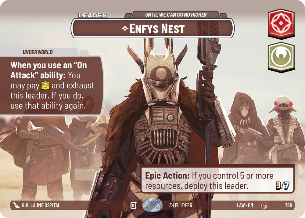 Enfys Nest - Until We Can Go No Higher (Showcase) (780) (780) [A Lawless Time] | Cards and Coasters CA