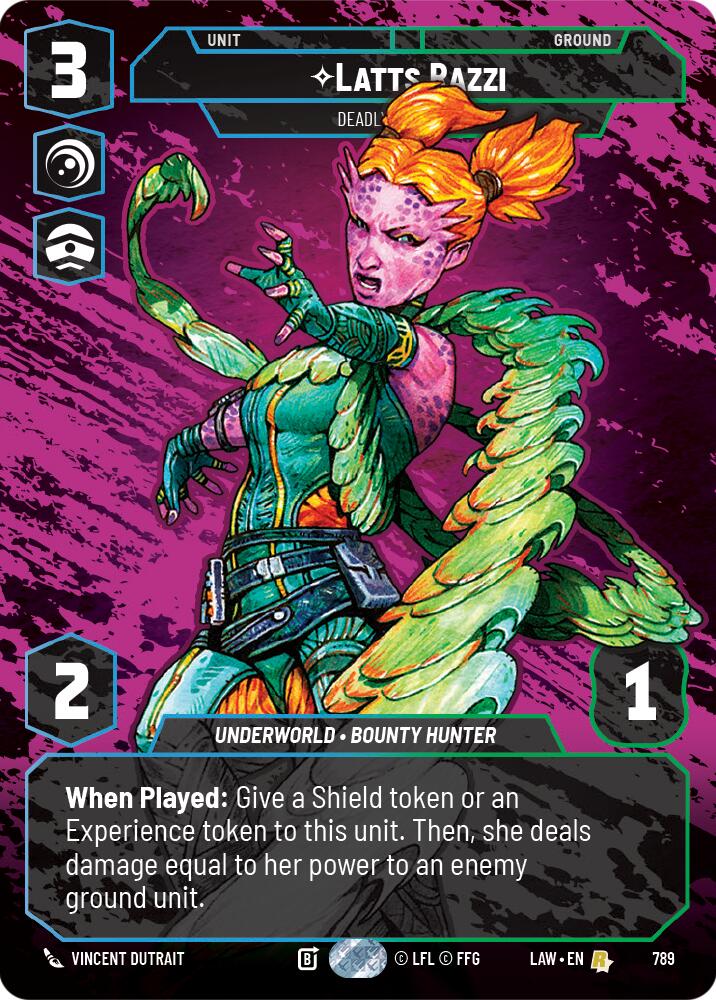 Latts Razzi - Deadly Whipmaster (Prestige) (789) (789) [A Lawless Time] | Cards and Coasters CA
