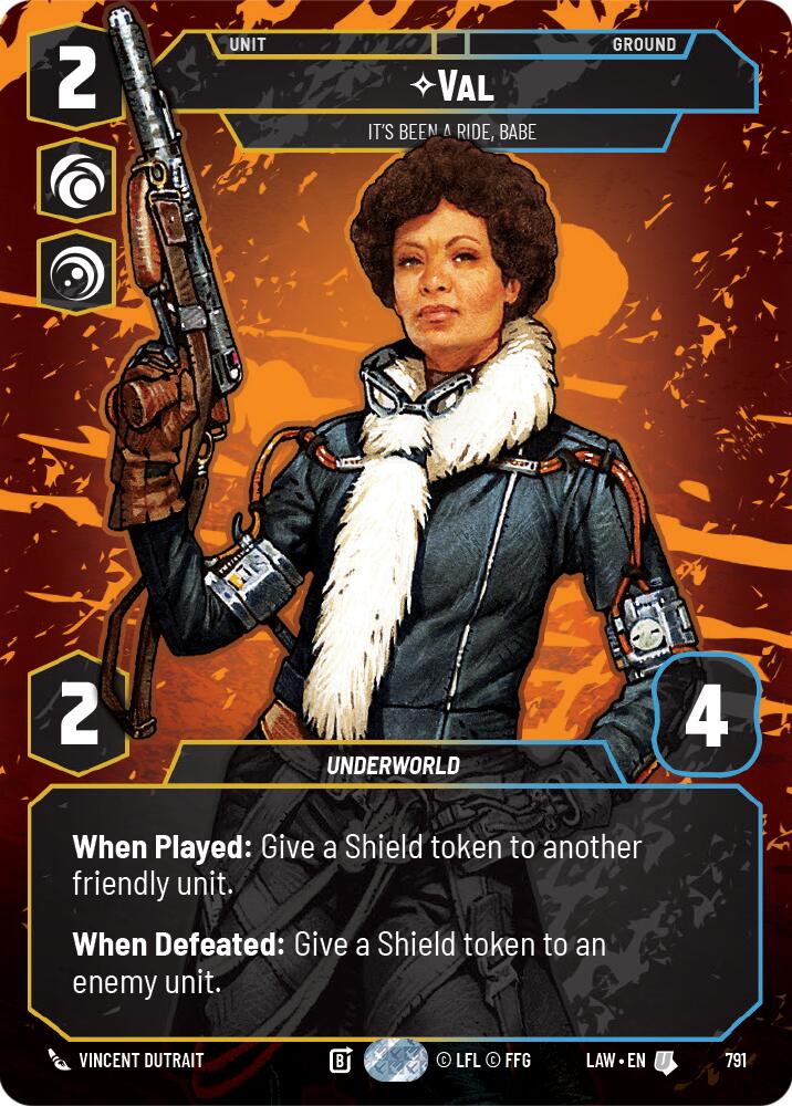 Val - It's Been a Ride, Babe (Prestige) (791) (791) [A Lawless Time] | Cards and Coasters CA