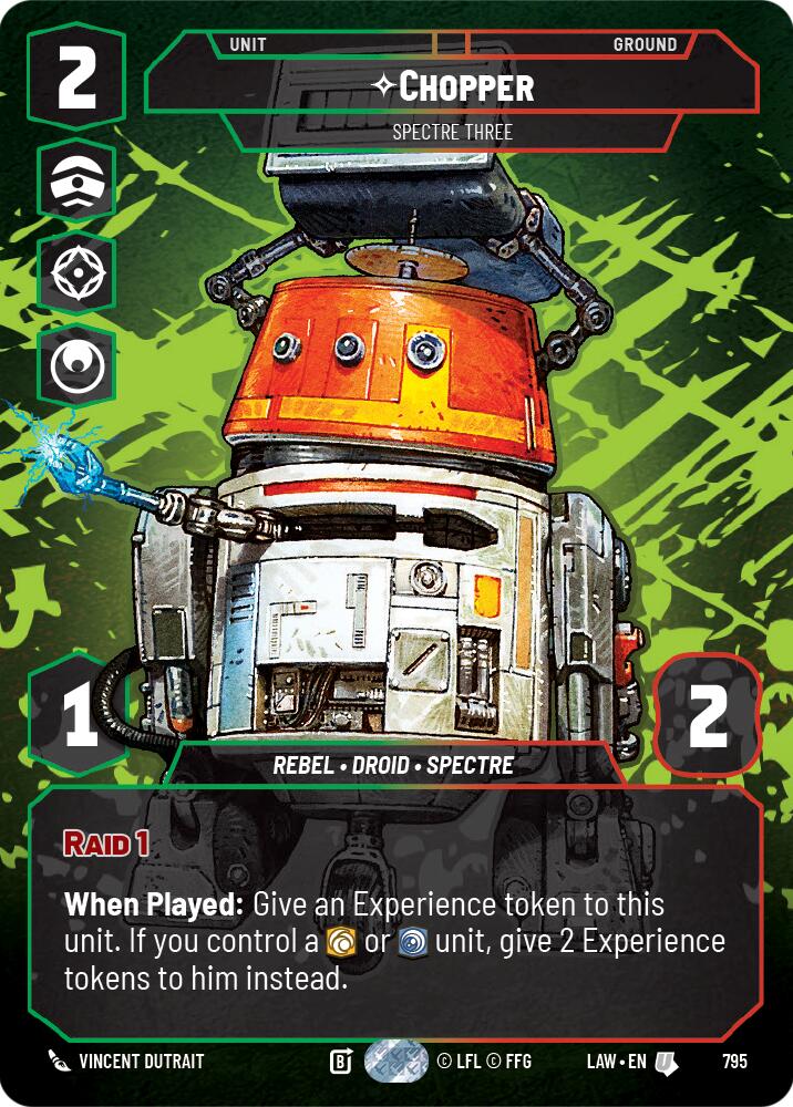 Chopper - Spectre Three (Prestige) (795) (795) [A Lawless Time] | Cards and Coasters CA
