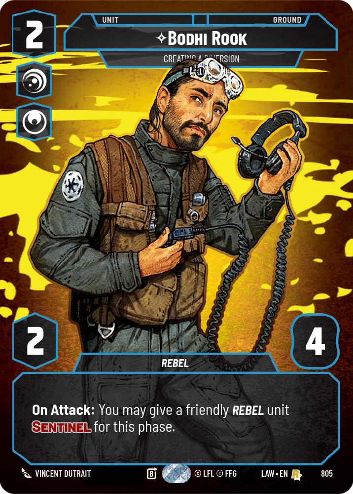 Bodhi Rook - Creating a Diversion (Prestige) (805) (805) [A Lawless Time] | Cards and Coasters CA