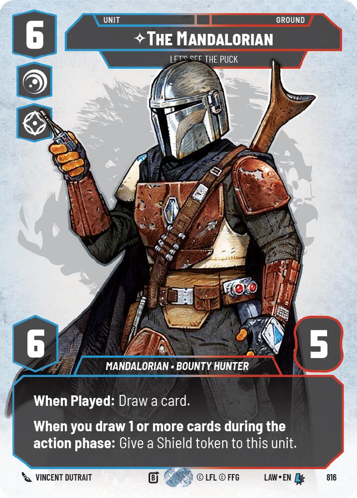 The Mandalorian - Let's See The Puck (Prestige) (816) (816) [A Lawless Time] | Cards and Coasters CA