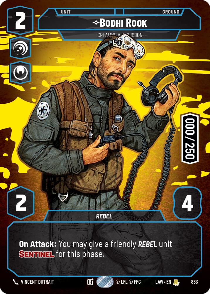 Bodhi Rook - Creating a Diversion (Serialized) (883) (883) [A Lawless Time] | Cards and Coasters CA