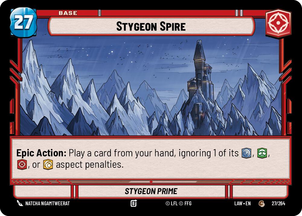 Stygeon Spire // Credit (27 // T01) (27 // T01) [A Lawless Time] | Cards and Coasters CA