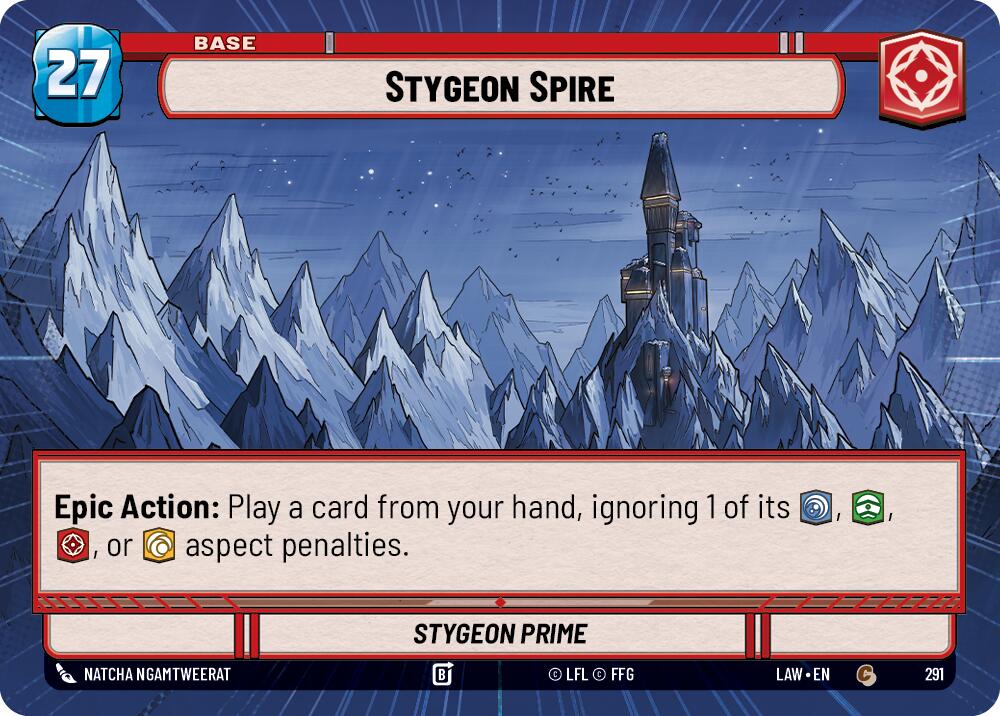 Stygeon Spire // Experience (291 // t05) (Hyperspace) (291 // T05) [A Lawless Time] | Cards and Coasters CA