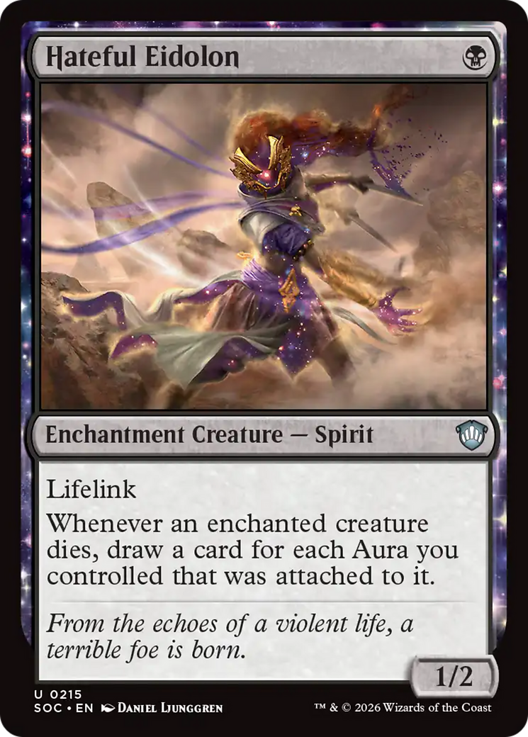 Hateful Eidolon [Secrets of Strixhaven Commander] | Cards and Coasters CA