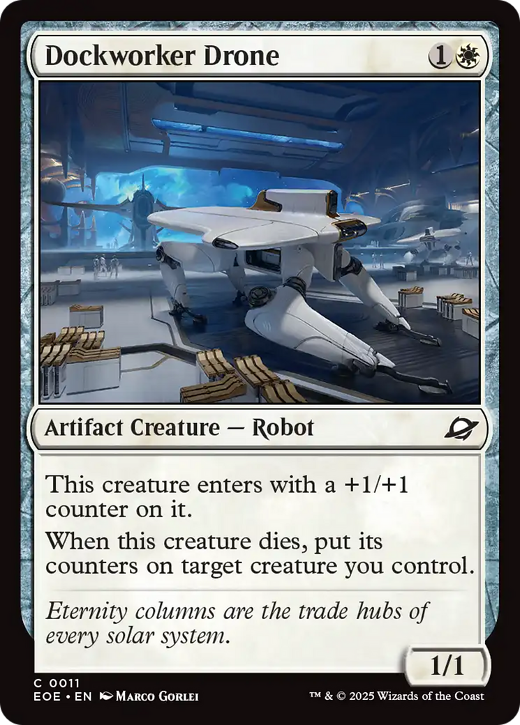 Dockworker Drone [Edge of Eternities] | Cards and Coasters CA