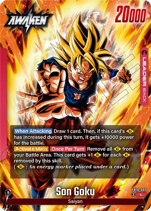 Son Goku (FB10-001) [Cross Force] | Cards and Coasters CA