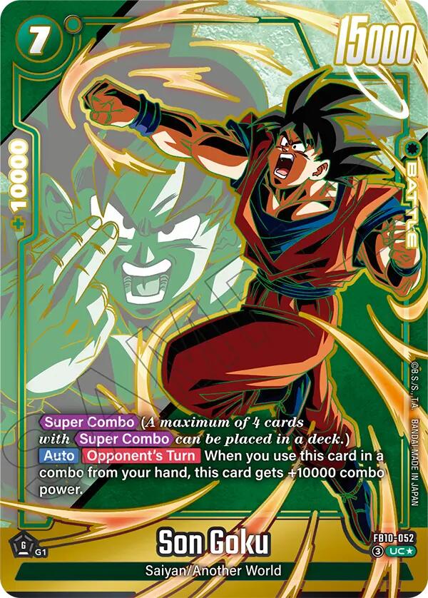Son Goku (FB10-052) (Alternate Art) [Cross Force] | Cards and Coasters CA