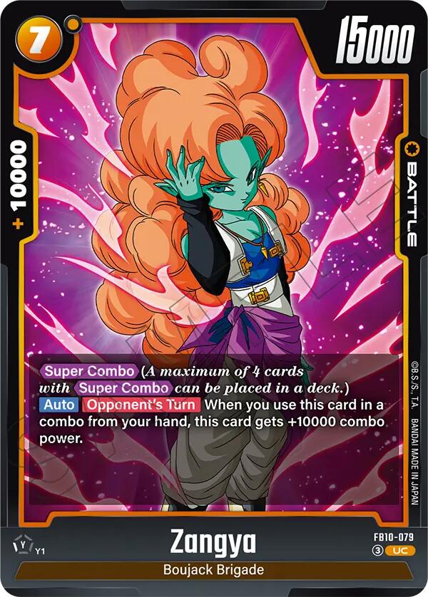 Zangya (FB10-079) [Cross Force] | Cards and Coasters CA