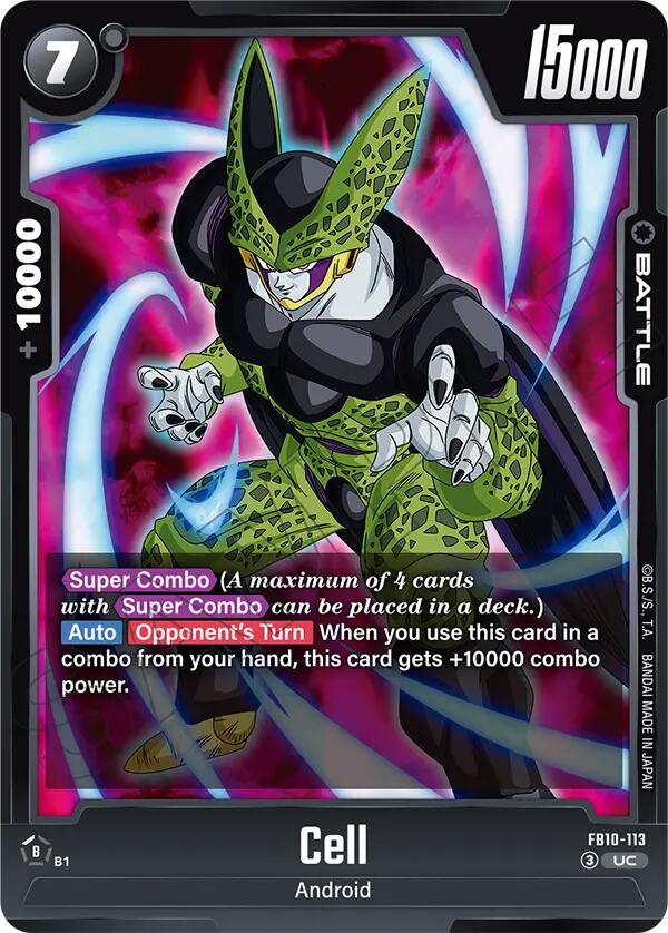 Cell (FB10-113) [Cross Force] | Cards and Coasters CA