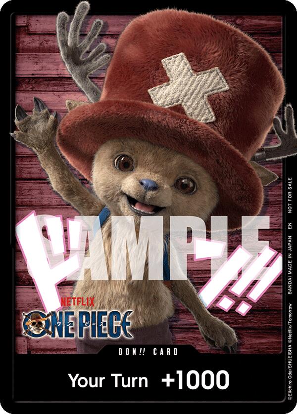 DON!! Card (Netflix Tony Tony.Chopper) [One Piece Promotion Cards] | Cards and Coasters CA