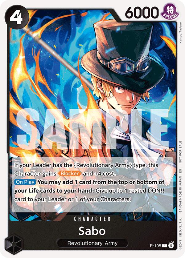 Sabo (Tournament Pack 2026 Vol. 2) [One Piece Promotion Cards] | Cards and Coasters CA